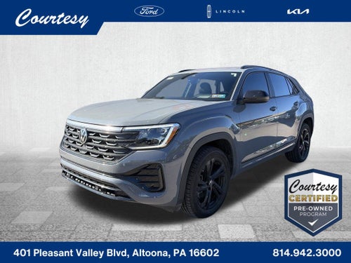 2025 Volkswagen Atlas Cross Sport 2.0T SEL R-Line Black