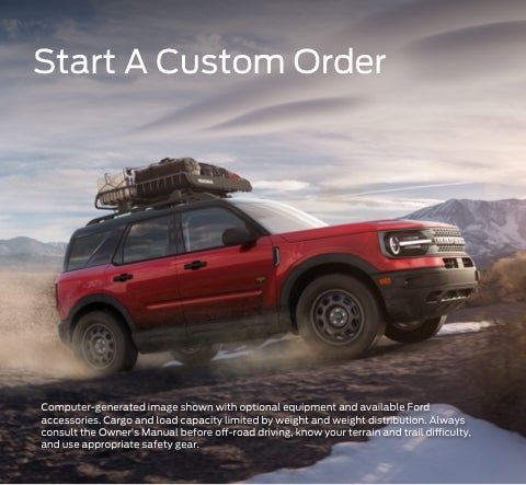 Start a custom order | Courtesy Ford Lincoln in Altoona PA
