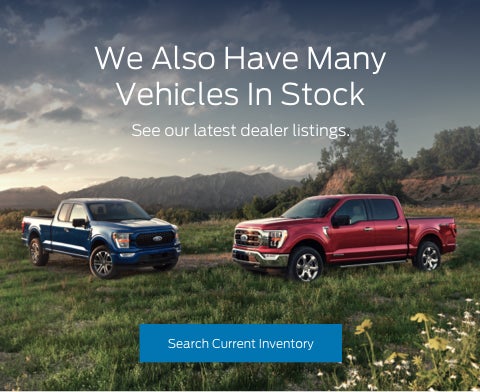 Ford vehicles in stock | Courtesy Ford Lincoln in Altoona PA